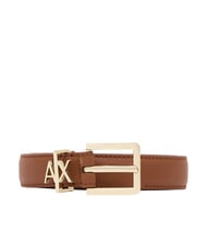 ARMANI EXCHANGE TONGUE Ceinture en cuir - Ceintures