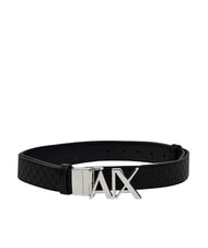 ARMANI EXCHANGE A|X Ceinture r&eacute;versible et r&eacute;glable noir - Ceintures - 1