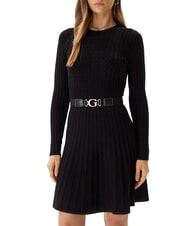 GUESS HANA  robe en maille torsad&eacute;e - V&ecirc;tements femme