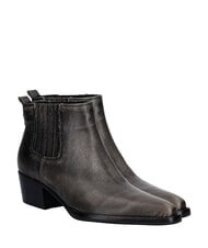 GUESS WYNIE Bottines en cuir, talon de 4,5 cm - Chaussures Femme