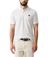 GUESS BASIC polo en coton blanc pur - chemise polo - 1