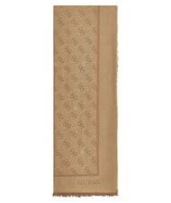 GUESS JACQUARD &Eacute;charpe monogramm&eacute;e BEIGE - &Eacute;charpes - 1