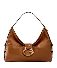 GUESS CAMDEN Sac &agrave; bandouli&egrave;re COGNAC - Sacs pour Femme - 1