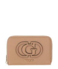 GUESS ISOLA portefeuille compact &agrave; fermeture &eacute;clair - Portefeuilles Femme