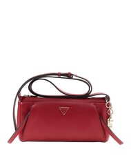 GUESS DEVON sac bandouli&egrave;re cerise noire - Sacs pour Femme - 1