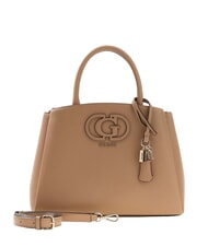 GUESS ISOLA Sac &agrave; main avec bandouli&egrave;re BEIGE - Sacs pour Femme - 1