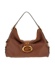 GUESS CAMDEN sac bandouli&egrave;re COGNAC - Sacs pour Femme - 1