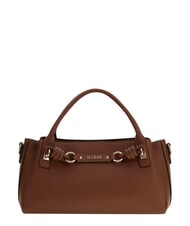 GUESS CAMELIA 3                                Sac &agrave; main &agrave; double poign&eacute;e COGNAC - Sacs pour Femme - 1