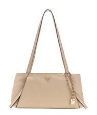 GUESS DEVON sac bandouli&egrave;re taupe clair - Sacs pour Femme - 1