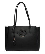 GUESS ISOLA                                    sac &agrave; bandouli&egrave;re NOIR - Sacs pour Femme - 1