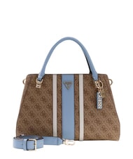GUESS NOELLE 2                                 Sac &agrave; main avec bandouli&egrave;re logo lait/bleu clair - Sacs pour Femme - 1
