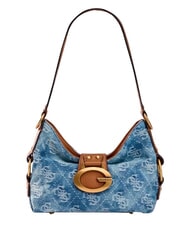 GUESS CAMDEN                                   Sac bandouli&egrave;re ajustable logo denim - Sacs pour Femme - 1