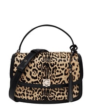 GUESS AUDREY                                   Sac &agrave; main avec bandouli&egrave;re, en cuir l&eacute;opard - Sacs pour Femme - 1