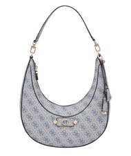 GUESS LINDSEY                                  sac bandouli&egrave;re logo en ardoise - Sacs pour Femme - 1
