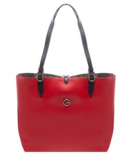 GATTINONI PLANETARIUM Sac cabas r&eacute;versible cerise - Sacs pour Femme - 1