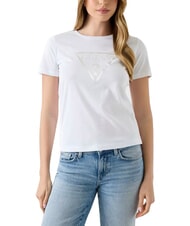 GUESS NEW BASIC T-shirt &agrave; manches courtes, pur coton - T-shirt