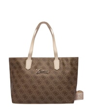 GUESS GIRL MINI ME Sac bandouli&egrave;re, avec bandouli&egrave;re 4g aop beige blanc - Sacs pour Femme - 1