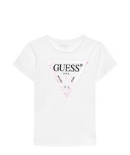 GUESS KIDS T-shirt imprim&eacute; avec logo triangulaire - Tee-shirt enfant