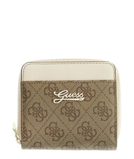 GUESS KIDS portefeuille compact &agrave; fermeture &eacute;clair - Portefeuilles Femme
