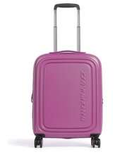 MANDARINA DUCK LOGODUCK + Chariot &agrave; bagages &agrave; main, exp rose num&eacute;rique - Valises cabine - 1