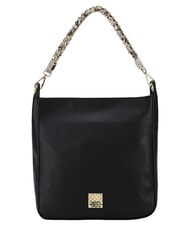 YNOT RACHEL Sac bandouli&egrave;re Hobo noir - Sacs pour Femme - 1