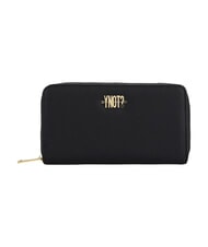 YNOT FANTASY Grand portefeuille zipp&eacute; noir - Portefeuilles Femme - 1
