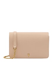 TRUSSARDI RIVETTO Mini sac bandouli&egrave;re en cuir nu - Sacs pour Femme - 1