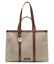 TRUSSARDI ELBA sac bandouli&egrave;re toile+marque - Sacs pour Femme - 1