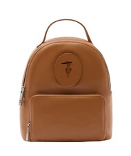TRUSSARDI SOCIETY Sac &agrave; dos en cuir nouveau brandy - Sacs pour Femme - 1