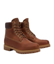 TIMBERLAND PREMIUM 6 INCH bottines en cuir brun - Chaussures Homme - 1