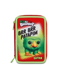 SKIFIDOL ITALIAN BRAINROT Trousse &agrave; crayons avec kit scolaire - &Eacute;tuis et Accessoires