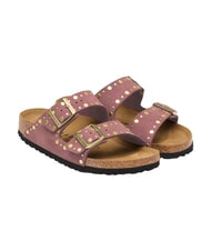 BIRKENSTOCK ARIZONA RIVET sandales en cuir poivre - Chaussures Femme - 1