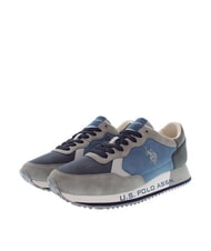U.S. POLO ASSN. CLEEF Baskets bleu fonc&eacute; - Chaussures Homme - 1