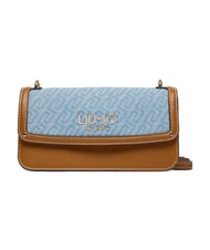 LIUJO EVRIM Mini sac bandouli&egrave;re bleu poussi&eacute;reux - Sacs pour Femme - 1