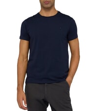 TRUSSARDI ESSENTIAL LEVRIERO T-shirt en coton bleu marine - T-shirt - 1