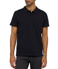 TRUSSARDI REGULAR polo en coton bleu marine - chemise polo - 1