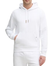 TRUSSARDI JERSEY Sweatshirt &agrave; capuche blanc optique - Pulls molletonn&eacute;s - 1