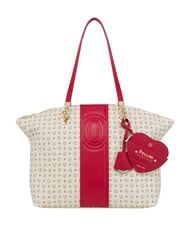 POLLINI HERITAGE Sac cabas bandouli&egrave;re, avec porte-cl&eacute;s - Sacs pour Femme