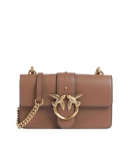 PINKO LOVE ONE CLASSIC Mini sac &agrave; bandouli&egrave;re en cuir - Sacs pour Femme