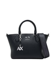 ARMANI EXCHANGE ISABEL Mini sac cabas avec bandouli&egrave;re noir - Sacs pour Femme - 1