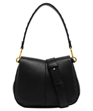 GIANNI CHIARINI HELENA ROUND Sac bandouli&egrave;re en cuir, avec bandouli&egrave;re Noir - Sacs pour Femme - 1