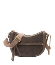 BORBONESE LUNA sac bandouli&egrave;re caf&eacute;/cacao - Sacs pour Femme - 1