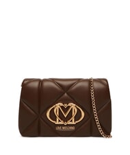 LOVE MOSCHINO SMART DAILY sac bandouli&egrave;re brun - Sacs pour Femme - 1