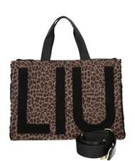 LIUJO ANIMALIER Sac &agrave; main avec bandouli&egrave;re animalier - Sacs pour Femme - 1