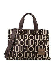 LIUJO ANIMALIER Sac &agrave; main avec bandouli&egrave;re t.moro - Sacs pour Femme - 1