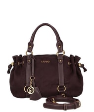 LIUJO GINESA Sac &agrave; main avec bandouli&egrave;re aubergine rouge - Sacs pour Femme - 1