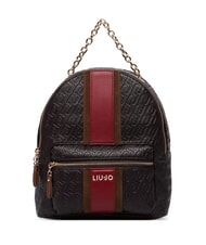 LIUJO EMATITE Sac &agrave; dos brun fonc&eacute; - Sacs pour Femme - 1