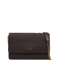 LIUJO MANHATTAN sac bandouli&egrave;re brun fonc&eacute; - Sacs pour Femme - 1