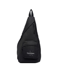 CALVIN KLEIN BOLD Sac en tissu recycl&eacute; sur noir - Sacs en Bandouli&egrave;res pour Homme - 1