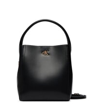 CALVIN KLEIN CK CONVERTIBLE Mini sac seau avec bandouli&egrave;re le noir - Sacs pour Femme - 1